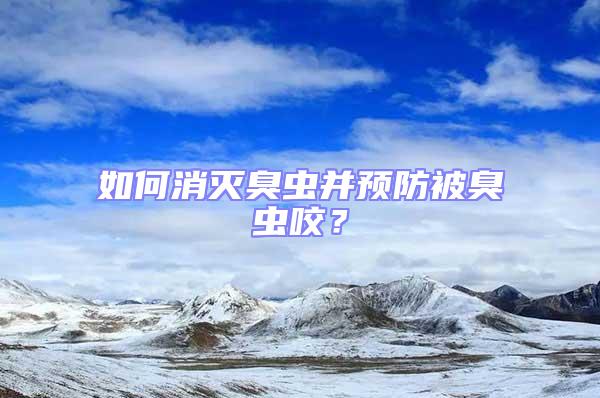 如何消灭臭虫并预防被臭虫咬？