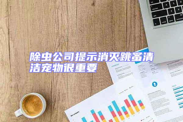 除虫公司提示消灭跳蚤清洁宠物很重要