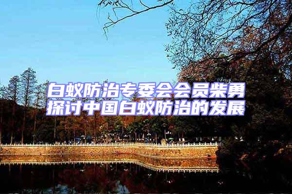 白蚁防治专委会会员柴勇探讨中国白蚁防治的发展