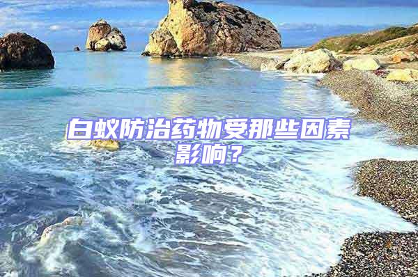 白蚁防治药物受那些因素影响？