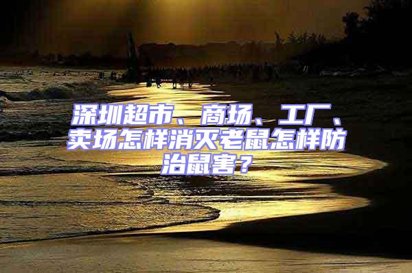 深圳超市、商场、工厂、卖场怎样消灭老鼠怎样防治鼠害？