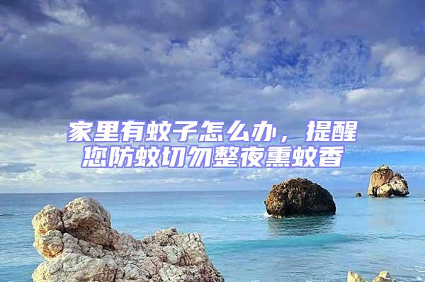 家里有蚊子怎么办，提醒您防蚊切勿整夜熏蚊香