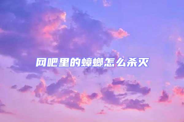 网吧里的蟑螂怎么杀灭