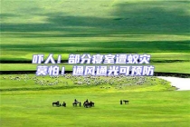 吓人！部分寝室遭蚁灾 莫怕！通风通光可预防