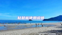 粘鼠板使用说明