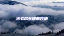 灭老鼠有哪些方法