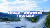 白蚁防治：如果发现白蚁了该怎么防治