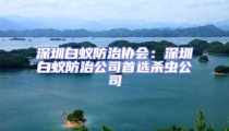深圳白蚁防治协会：深圳白蚁防治公司首选杀虫公司