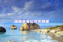 深圳杀虫公司灭跳蚤