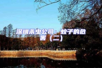 深圳杀虫公司：蚊子的危害（二）