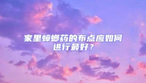家里蟑螂药的布点应如何进行最好？