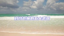 对付苍蝇的五大武器
