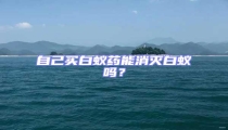 自己买白蚁药能消灭白蚁吗？