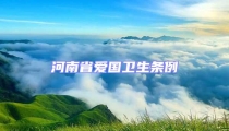 河南省爱国卫生条例