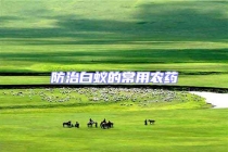 防治白蚁的常用农药