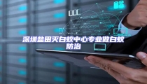 深圳盐田灭白蚁中心专业做白蚁防治