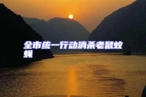 全市统一行动消杀老鼠蚊蝇