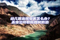 幼儿园出现虫害怎么办？杀虫公司教你如何防治