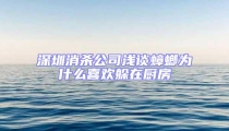 深圳消杀公司浅谈蟑螂为什么喜欢躲在厨房