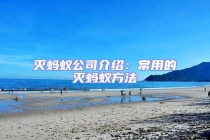 灭蚂蚁公司介绍：常用的灭蚂蚁方法