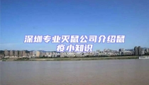深圳专业灭鼠公司介绍鼠疫小知识