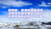 除四害:鼠类传播疾病夺走的生命据专家估计超过历史上所有战役死亡人数的总和