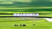 深圳去除蟑螂方法