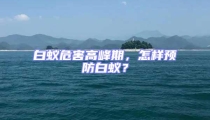白蚁危害高峰期，怎样预防白蚁？