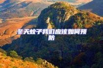 冬天蚊子我们应该如何预防
