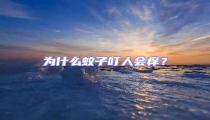为什么蚊子叮人会痒?