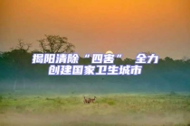 揭阳清除“四害” 全力创建国家卫生城市