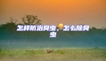 怎样防治臭虫,怎么除臭虫