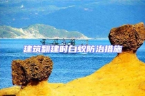 建筑翻建时白蚁防治措施