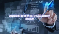 深圳降低新建房屋白蚁防治费收费标准