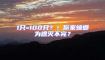 1只=100只？！你家蟑螂为啥灭不完？