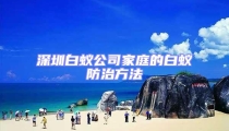 深圳白蚁公司家庭的白蚁防治方法