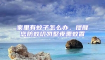 家里有蚊子怎么办，提醒您防蚊切勿整夜熏蚊香