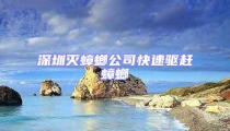 深圳灭蟑螂公司快速驱赶蟑螂