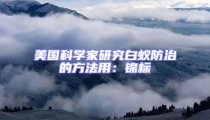 美国科学家研究白蚁防治的方法用:锦标
