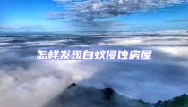 怎样发现白蚁侵蚀房屋
