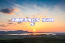 米面除虫小妙招 轻松除虫