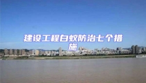 建设工程白蚁防治七个措施