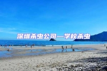 深圳杀虫公司—学校杀虫