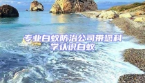 专业白蚁防治公司带您科学认识白蚁