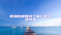 防治白蚁需先了解它的生活环境