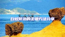 白蚁防治的主要方法分享