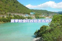 夏季蚊虫叮咬后怎么办？